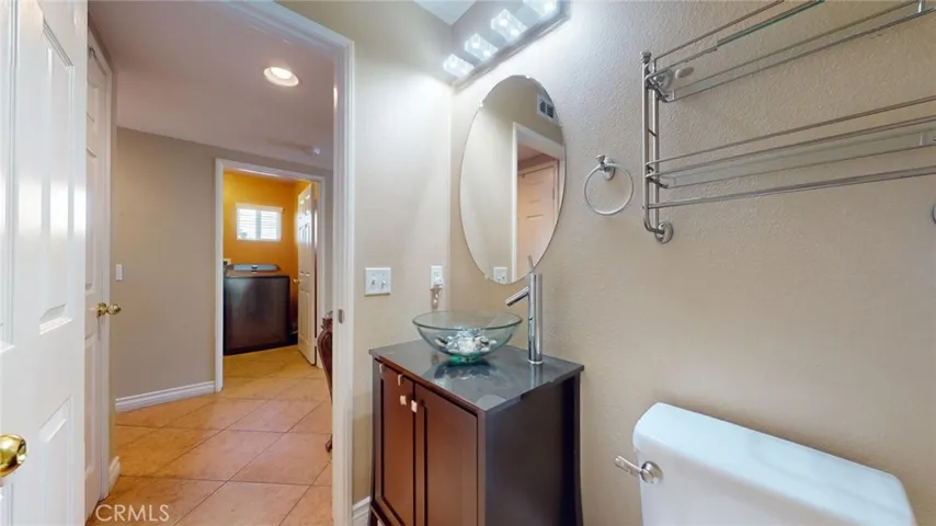 Downstairs half bath