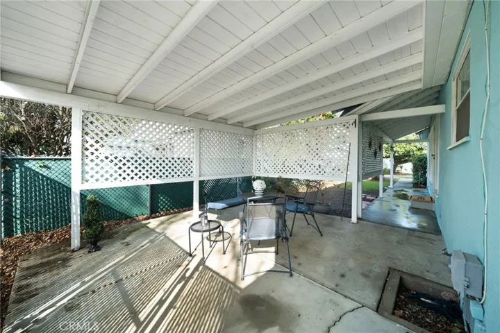 Patio Cover Area