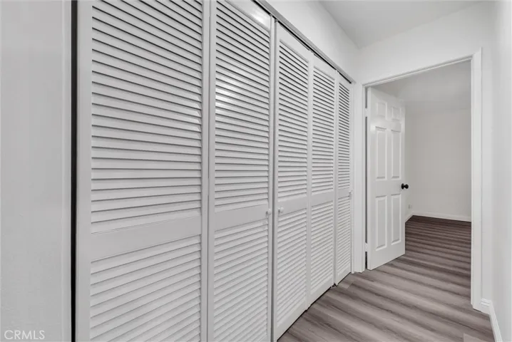 Closet in the hallway by the guest bedroom.