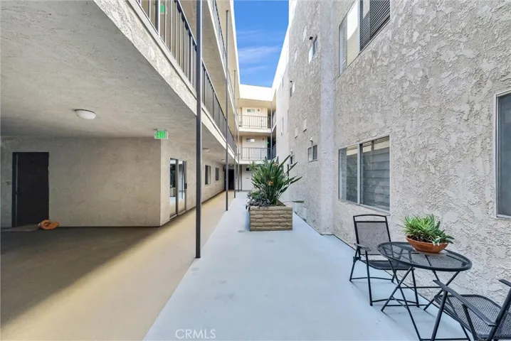 Walkway when you leave the elevator on the 1st floor to the condo.