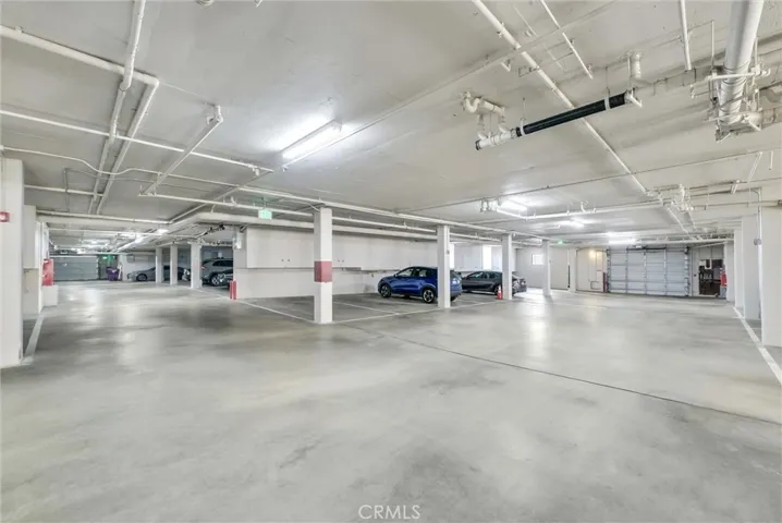 North view of parking the exit to alley side.
