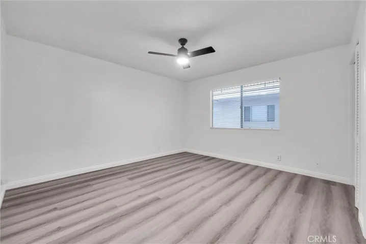 Southeast view of Guest bedroom with new fan/light and programmable remote