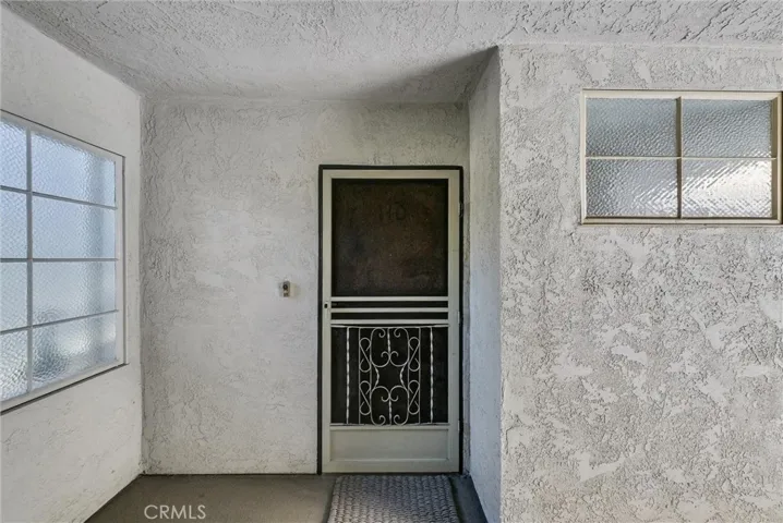 Walkway & Entrance to unit.