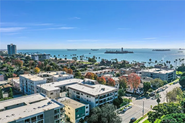 Aerial photo of ocean south view