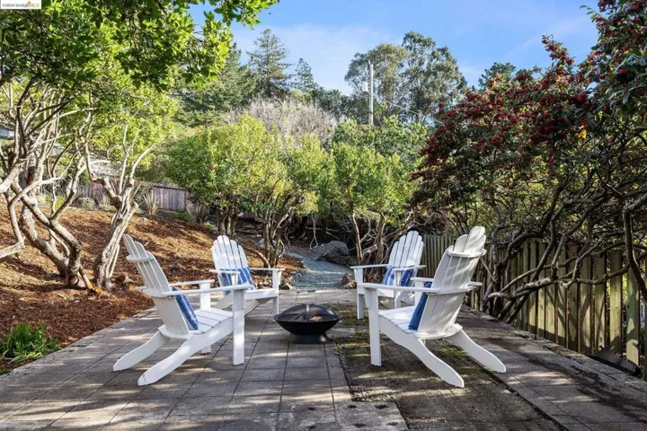 Casual patio lower garden