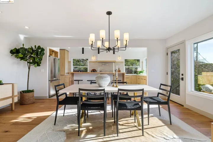 Flexible dining area