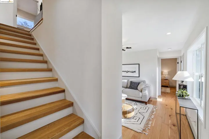 Stairs to garden level