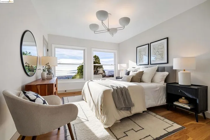 Principal bedroom with dreamy views