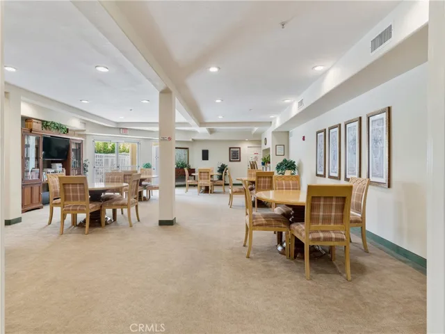 Community lounge with kitchen