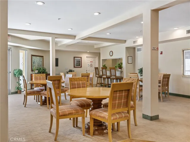 Community lounge with kitchen