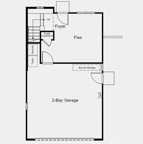 Design highlights include: Side by side stainless steel refrigerator, front load washer and dryer in white, granite countertops, soft close cabinets and drawers, and additional pre-wiring.

