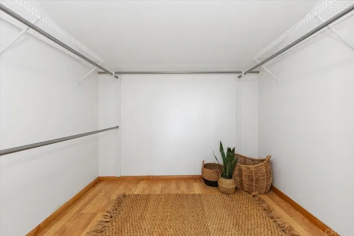 Primary closet