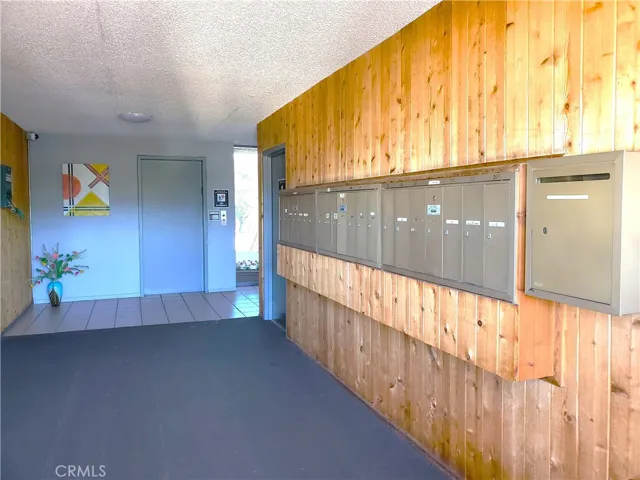 mailboxes and elevator