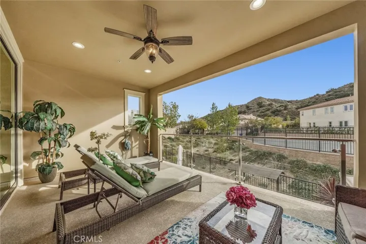 Master bedroom balcony