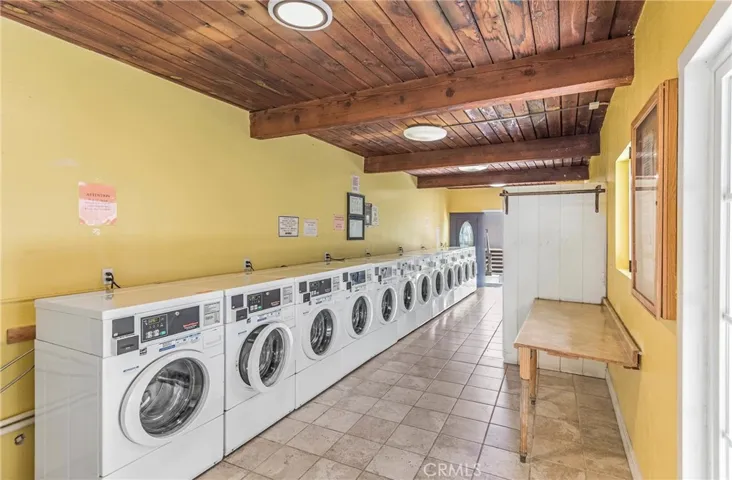 One of several laundry rooms.  The nearest one is ideally located about 40 feet away.