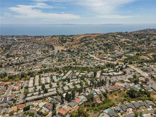 The townhome community of Miraleste Canyon Estates located very close to the ocean in the foothills of the PV peninsula.