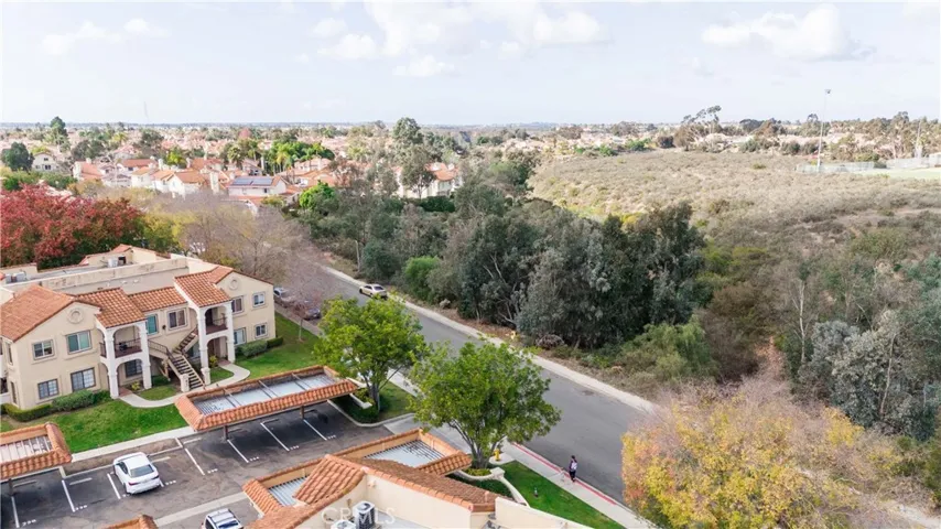 aerial view of community