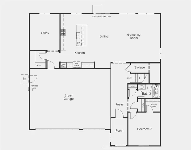 Structural options include: garage service door