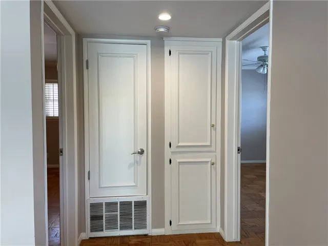 Linen and forced air furnace