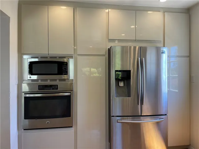 Lots of pantry space and built in oven