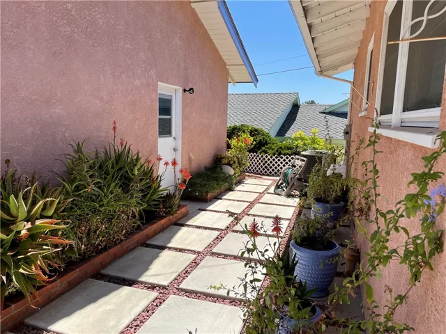 Door to garage and laundry