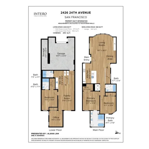 2426 24th Avenue, San Francisco, California 94116