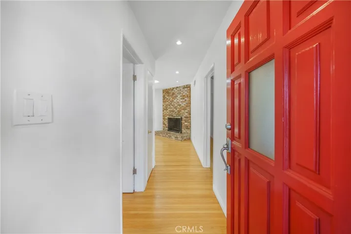 Front Entrance to Family Room