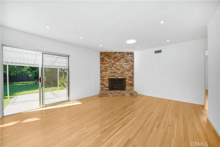 Family Room to backyard patio