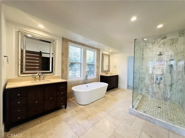 His and hers vanity