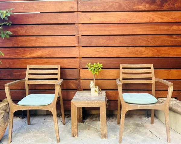 One of the many cozy places to sit and read or relax