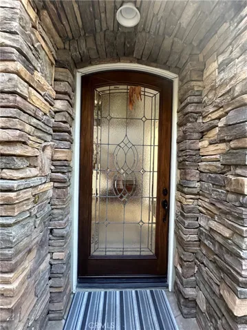 Beautiful front entry