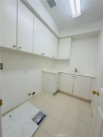 Upstairs laundry