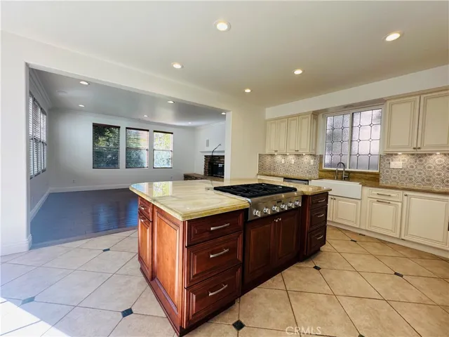 Remodeled Kitchen with gorgeous granite counters