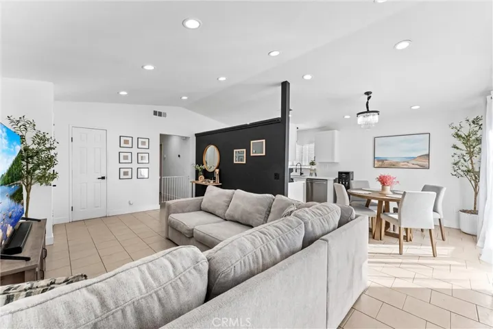 View of the living area