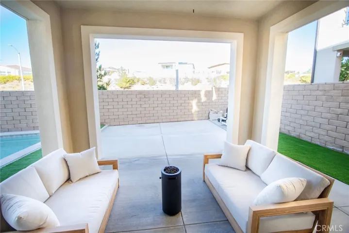 Comfy outside living room