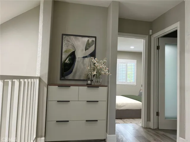 Virtually staged area outside of Master