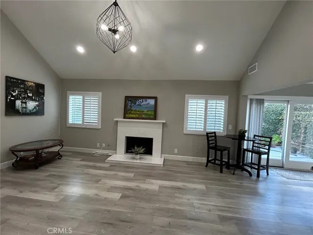 Wide view of Livnig room
