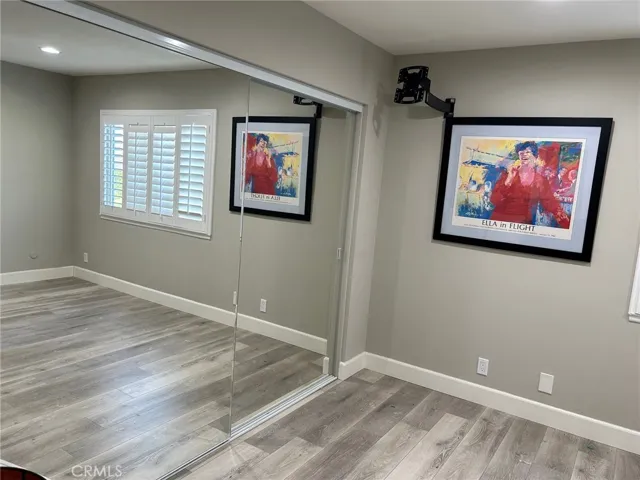 Master bedroom closet - closed