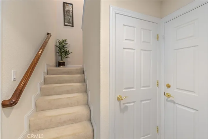 Interior access to lower level