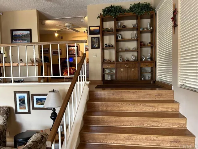 stairs to den and brs