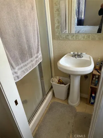 3/4 bathroom in upstairs bedroom.