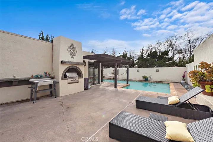 resort like backyard