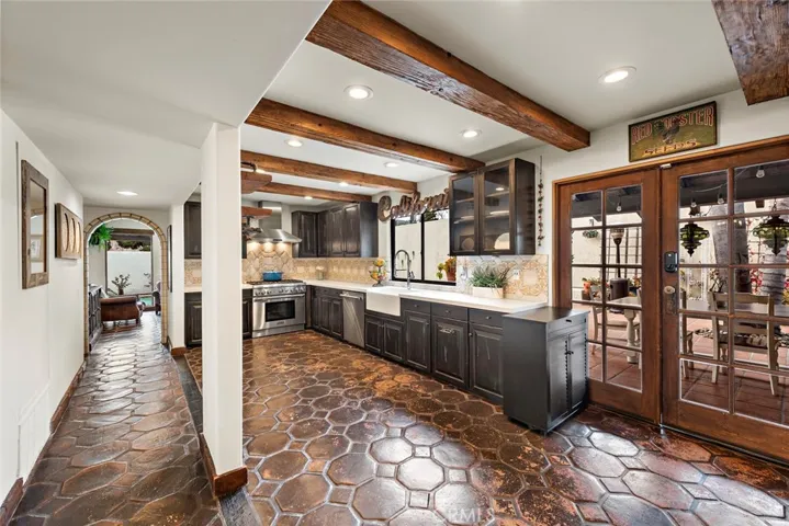 Remodeled and upgraded kitchen