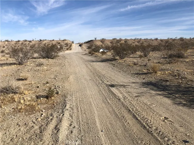 Near center of property looking NorthEast along gas line rd