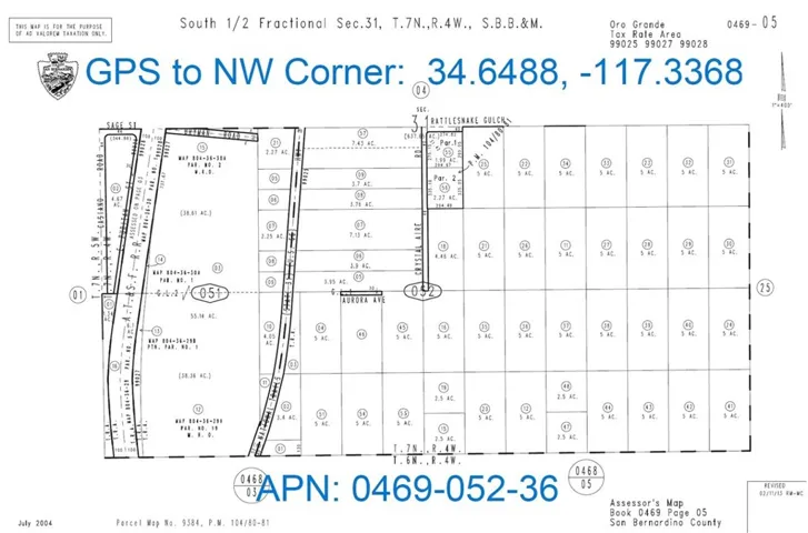 15000 Barbosa Road, Oro Grande, California 92368