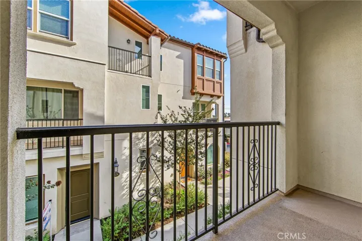 Living room balcony