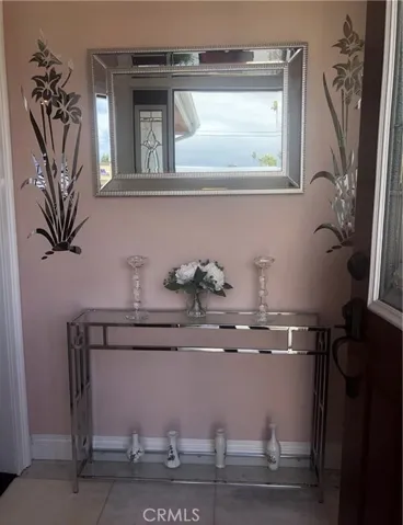 Foyer view upon entering