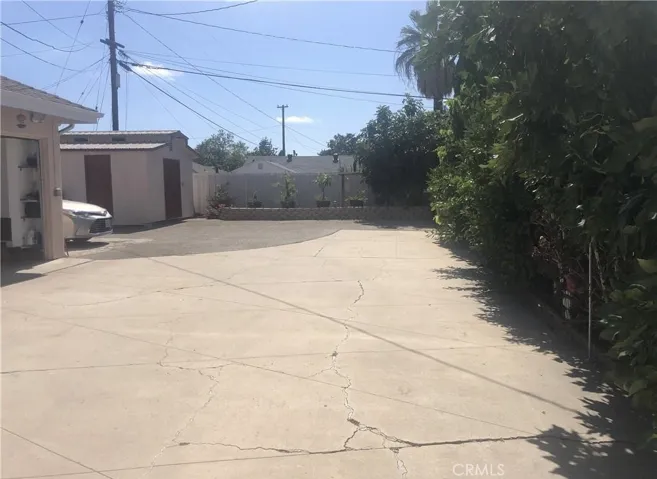 Spacious driveway and parking is ample
