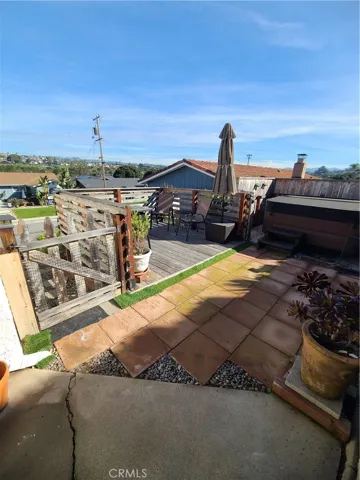 Lower Deck & Hot Tub Area