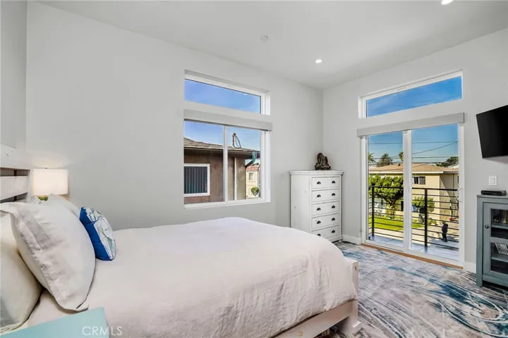 Bedroom # 3 Faces the front with a balcony.